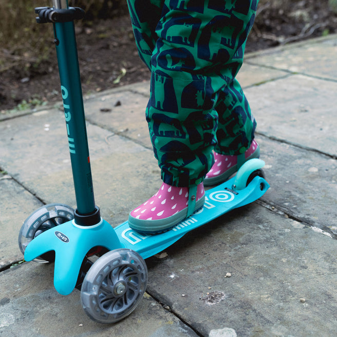Essentials Toddler Wellies Pink Raindrop